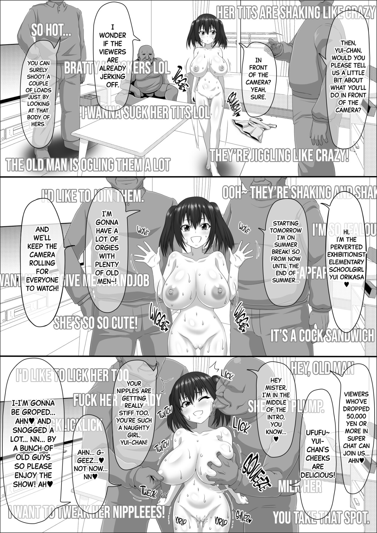 Hentai Manga Comic-Slut Feast - A Compilation of Sluts Having Baby-Making Sex-Read-4